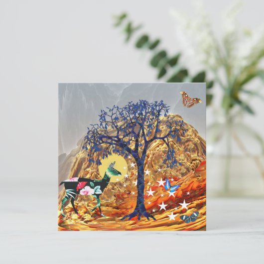 魔法の木 カード (スタンド正面)