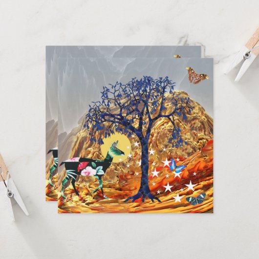 魔法の木 カード (正面/裏面インサイチュ)