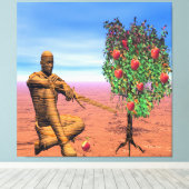 魔法の木 キャンバスプリント (インサイチュ (ウッドフロア))