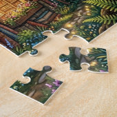 魔法の本の家 ジグソーパズル (側面)
