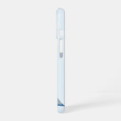 魔法の本 - 蝶と花の幻想世界 iPhone 16ケース (左側面)