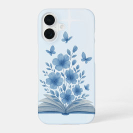 魔法の本 - 蝶と花の幻想世界 iPhone 16ケース