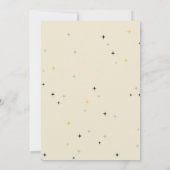 魔法の杖の魔術師　あらゆる年齢の誕生日パーティーの招待状 招待状 (裏面)