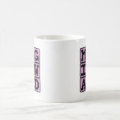 魔法の杖、マジシャンのステッキ コーヒーマグカップ (中央)