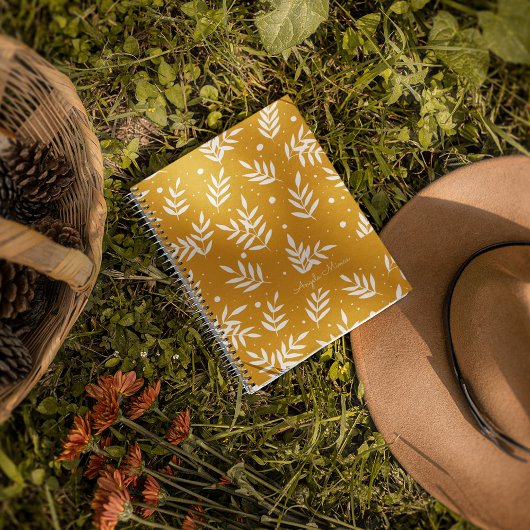 魔法の枝 – 黄色 ノートブック