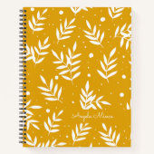 魔法の枝 – 黄色 ノートブック (正面)