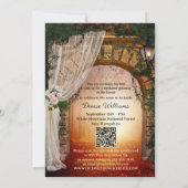 魔法の森でのブライズウィークエンド旅行 招待状 (裏面)