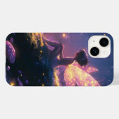 魔法の森に座る魔法の妖精 Case-Mate iPhoneケース (裏面 (横))