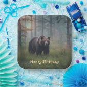 魔法の森に忍び込む ペーパープレート (パーティー)