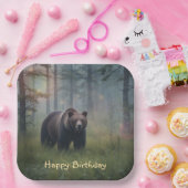 魔法の森に忍び込む ペーパープレート (パーティー)