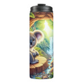 魔法の森のかわいいコアラ タンブラー (正面)