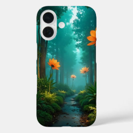 魔法の森のささやき - iPhoneケース iPhone 16ケース