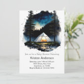 魔法の森のアドベンチャーベビーシャワー 招待状 (スタンド正面)