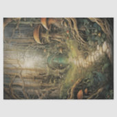 魔法の森のアーチデクページティッシュペーパー 薄葉紙 (正面)