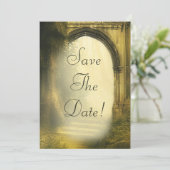 魔法の森のアーチ Save The Date 招待状 (スタンド正面)