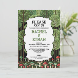 魔法の森のエンゲージメントパーティー 招待状