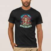 魔法の森のキノコアート Tシャツ (正面)