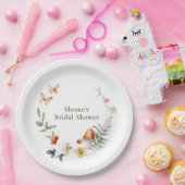 魔法の森のキノコ ブライダルシャワー ペーパープレート (パーティー)