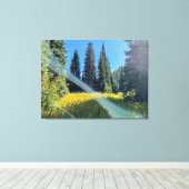 魔法の森のキャンバス印刷 キャンバスプリント (インサイチュ (ウッドフロア))