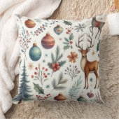 魔法の森のクリスマス クッション (ブランケット)