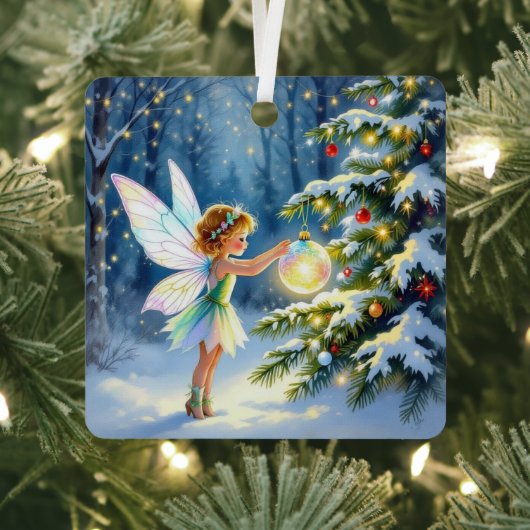 魔法の森のクリスマス・フェアリー メタルオーナメント (インサイチュ)