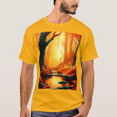 魔法の森のゴールデングロウ Tシャツ (正面)
