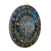 魔法の森のダーツボードに蝶シャンデリア ダーツボード (正面左)