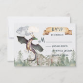 魔法の森のドラゴン出欠確認カード 出欠カード (正面)