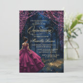 魔法の森のバーガンディーキンセアニエラ 招待状 (スタンド正面)