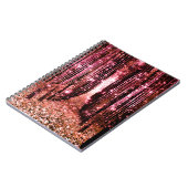 魔法の森のパスピンクピーチ ノートブック (左側)