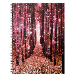 魔法の森のパスピンクピーチ ノートブック