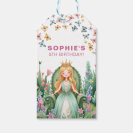 魔法の森のプリンセス誕生日 ギフトタグ
