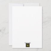 魔法の森のホーム招待状 招待状 (裏面)