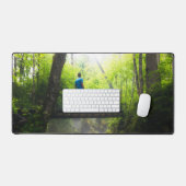 魔法の森の中を旅する デスクマット (キーボード&マウス)