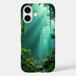 魔法の森の光 iPhone カー 16ケース