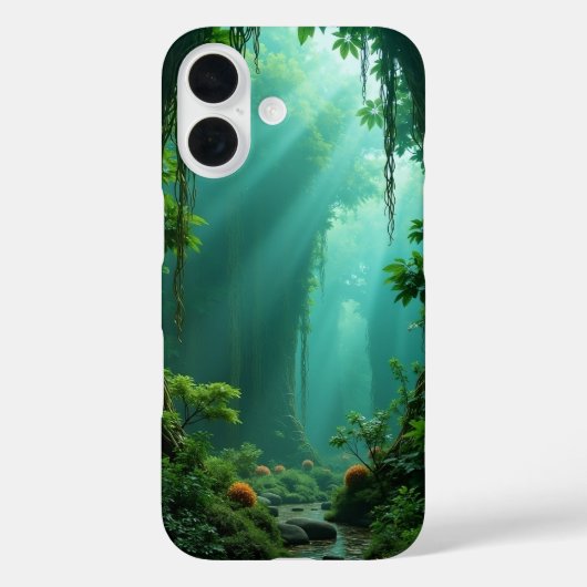 魔法の森の光 iPhone カー Case-Mate iPhoneケース (裏面)