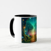 魔法の森の冒険への道 マグカップ (正面左)