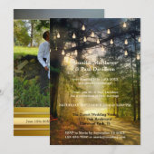 魔法の森の写真投稿 ウェディングパーティー 招待状 (正面/裏面)