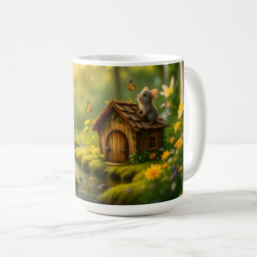 魔法の森の別荘 コーヒーマグカップ (正面右)
