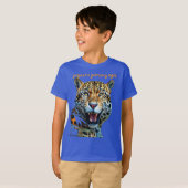 魔法の森の天のジャガーTシャツ Tシャツ (正面フル)
