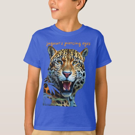 魔法の森の天のジャガーTシャツ Tシャツ (正面)