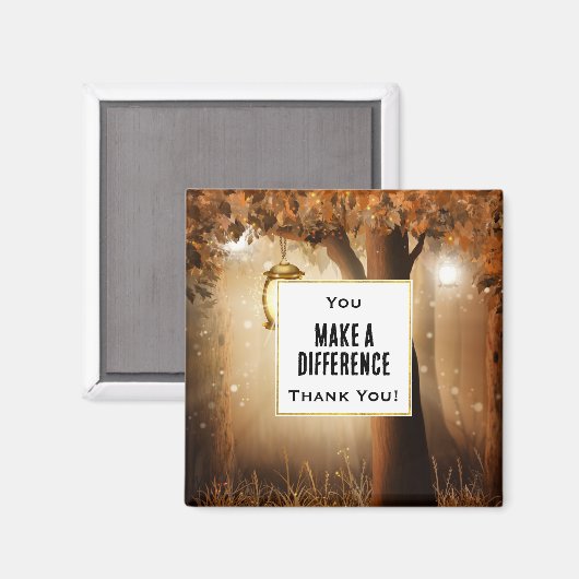 魔法の森の妖精のライトを作る マグネット (正面/裏面)