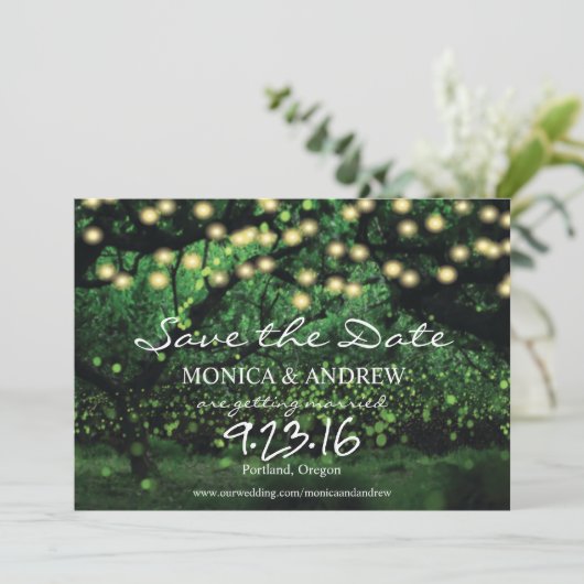 魔法の森の妖精の灯り - Save the Date セーブザデート (スタンド正面)