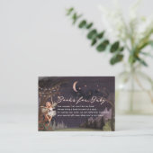 魔法の森の妖精ベイビーシャワーブックリクエスト エンクロージャーカード (スタンド正面)