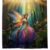 魔法の森の妖精 シャワーカーテン (正面)