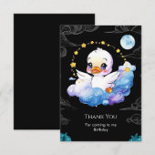 魔法の森の子供たち うさぎの誕生日 サンキューカード (正面/裏面)