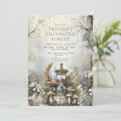 魔法の森の子供の誕生日パーティー 招待状 (スタンド正面)