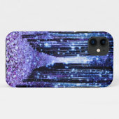 魔法の森の小径 紫と青 Case-Mate iPhoneケース (裏面(横))