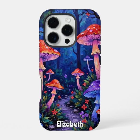 魔法の森の小道 iPhoneケース (裏面)