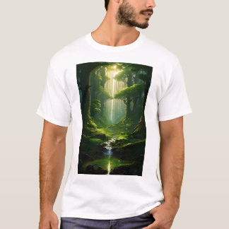 魔法の森の小道 Tシャツ